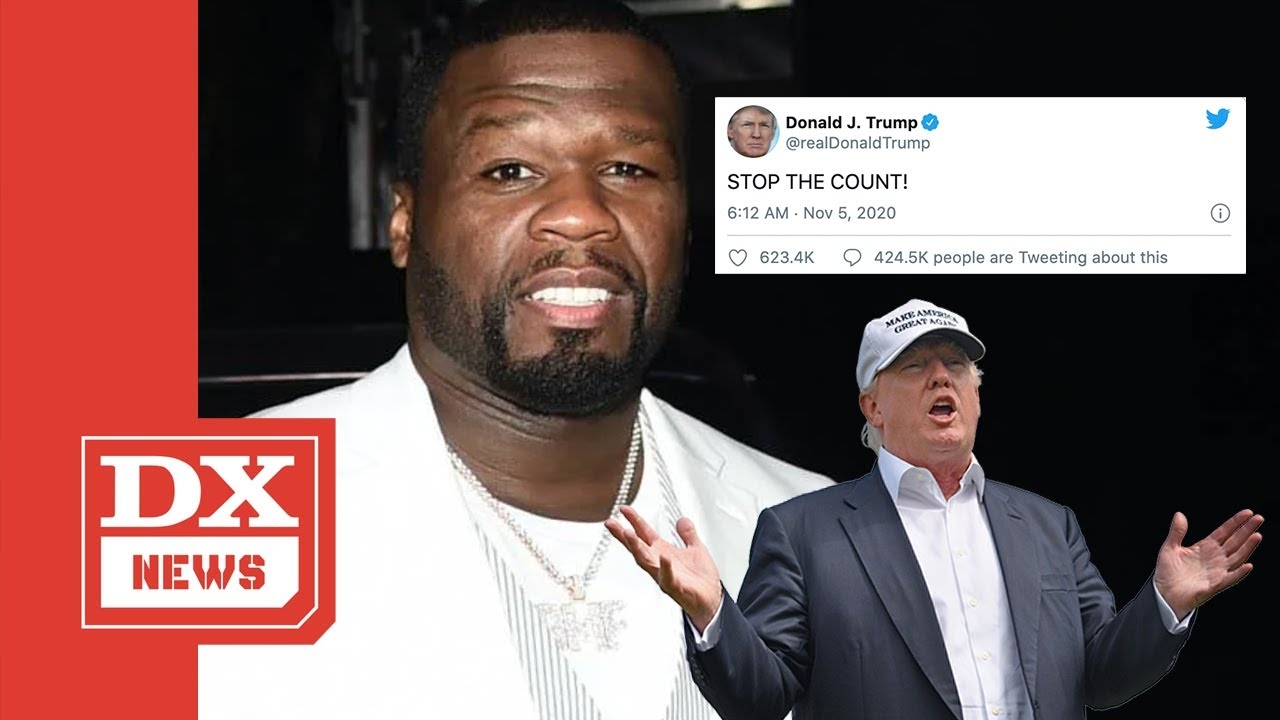 50 Cent Continues Clowning Donald Trump After He Demands 'stop The Count!'