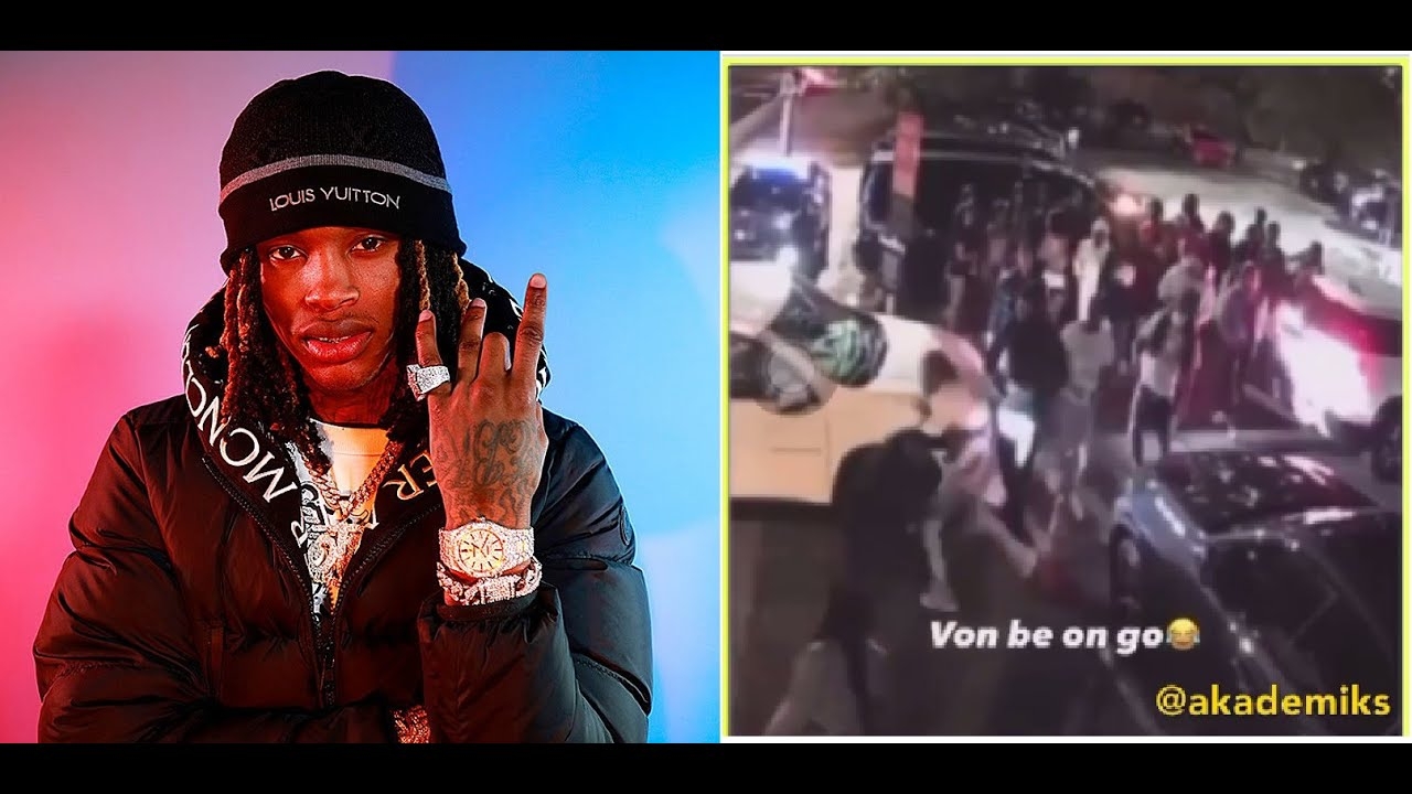 Exclusive: New Camera Angle Shows The Moment King Von Bumped Into Quando Rondo.