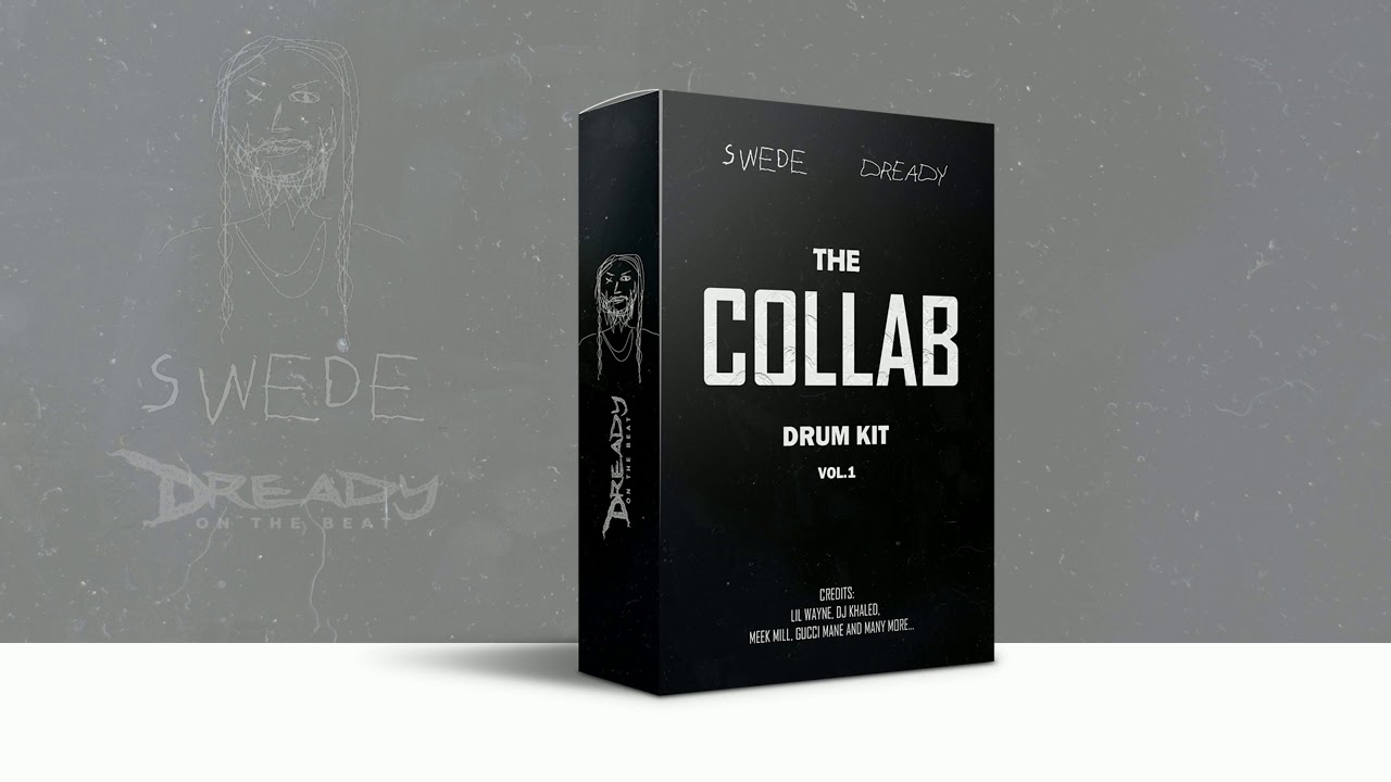 The Collab Drum Kit Vol.1 (by The Swede Of 808 Mafia & Dready On The Beat) *** Trap Drumkit ***