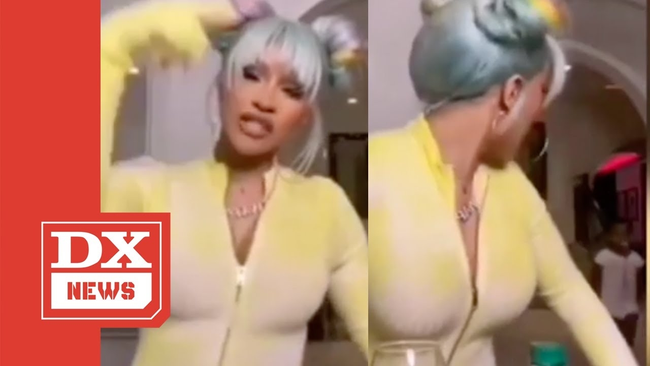 Cardi B Rushes To Stop ‘wap’ When She Sees Daughter Kulture Coming