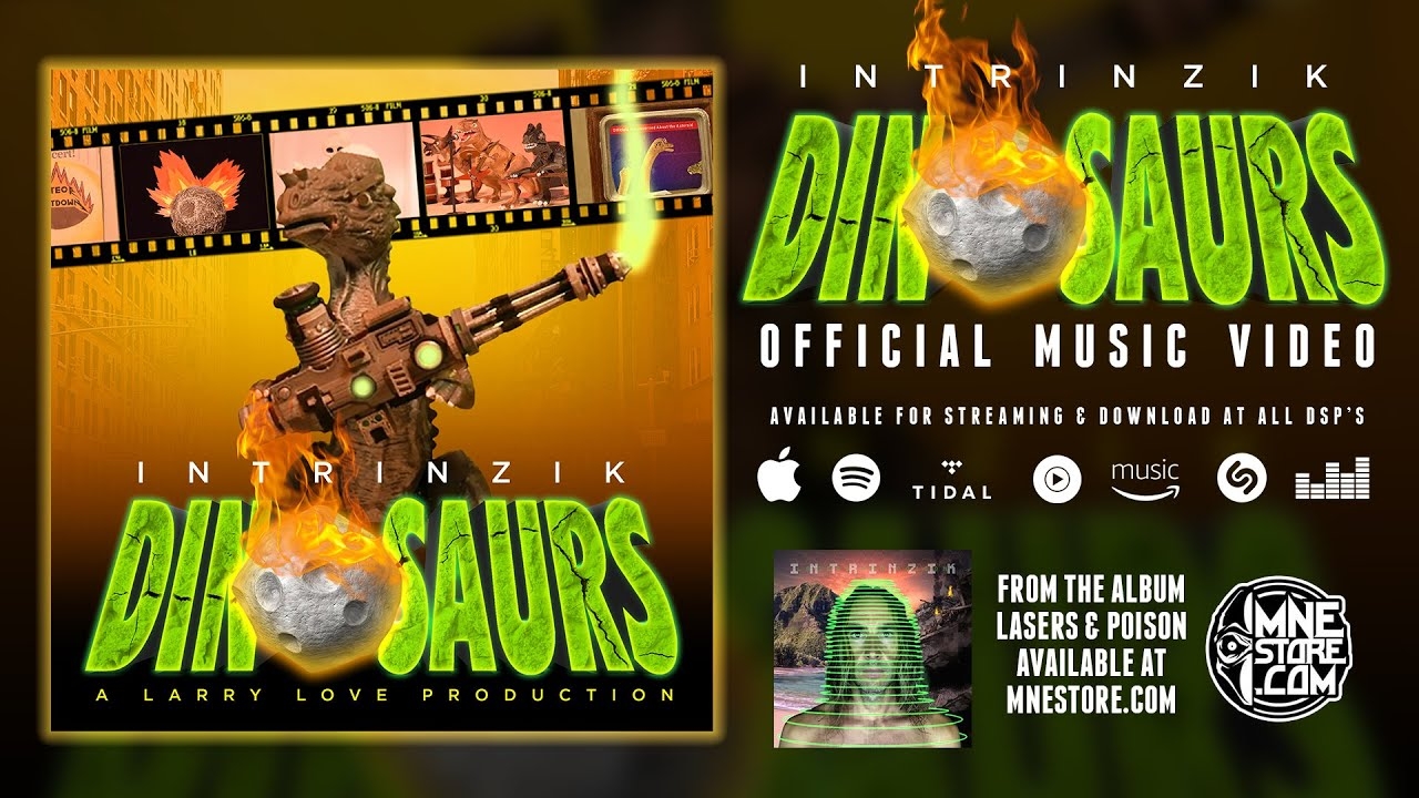 intrinzik dinosaurs (official animated music video)