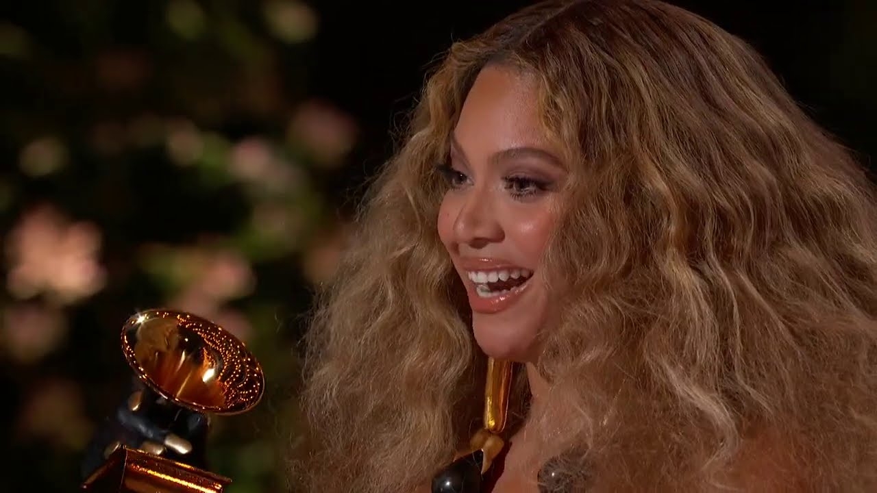 beyoncé wins best r&b performance | 2021 grammy awards show acceptance speech