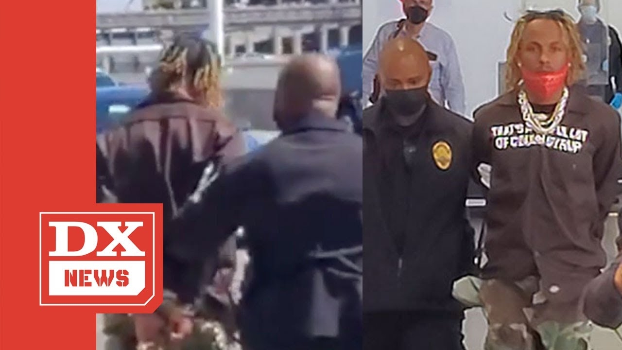 rich the kid arrested on weapons charges at los angeles international airport