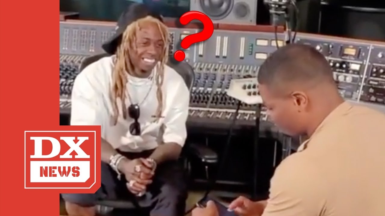 lil wayne completely forgets his “better wear a latex” rap bar & immediately impresses himself by it
