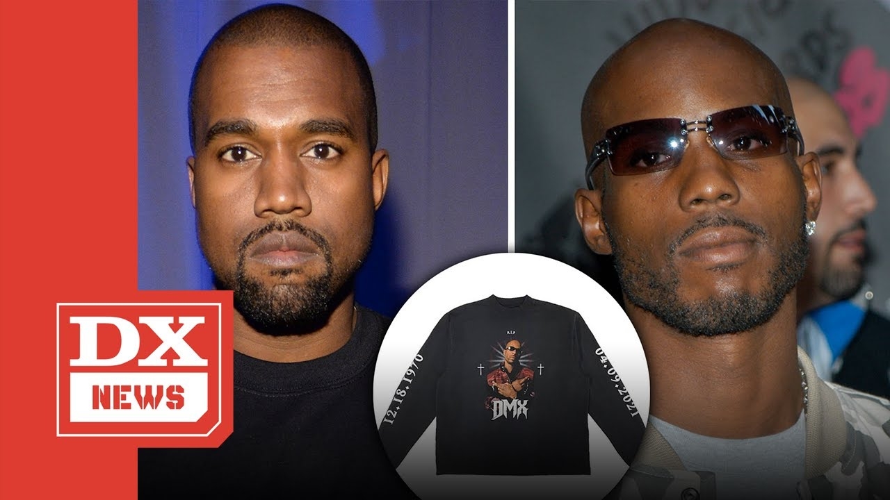 kanye west raises $1 million for dmx's family with balenciago tribute shirts