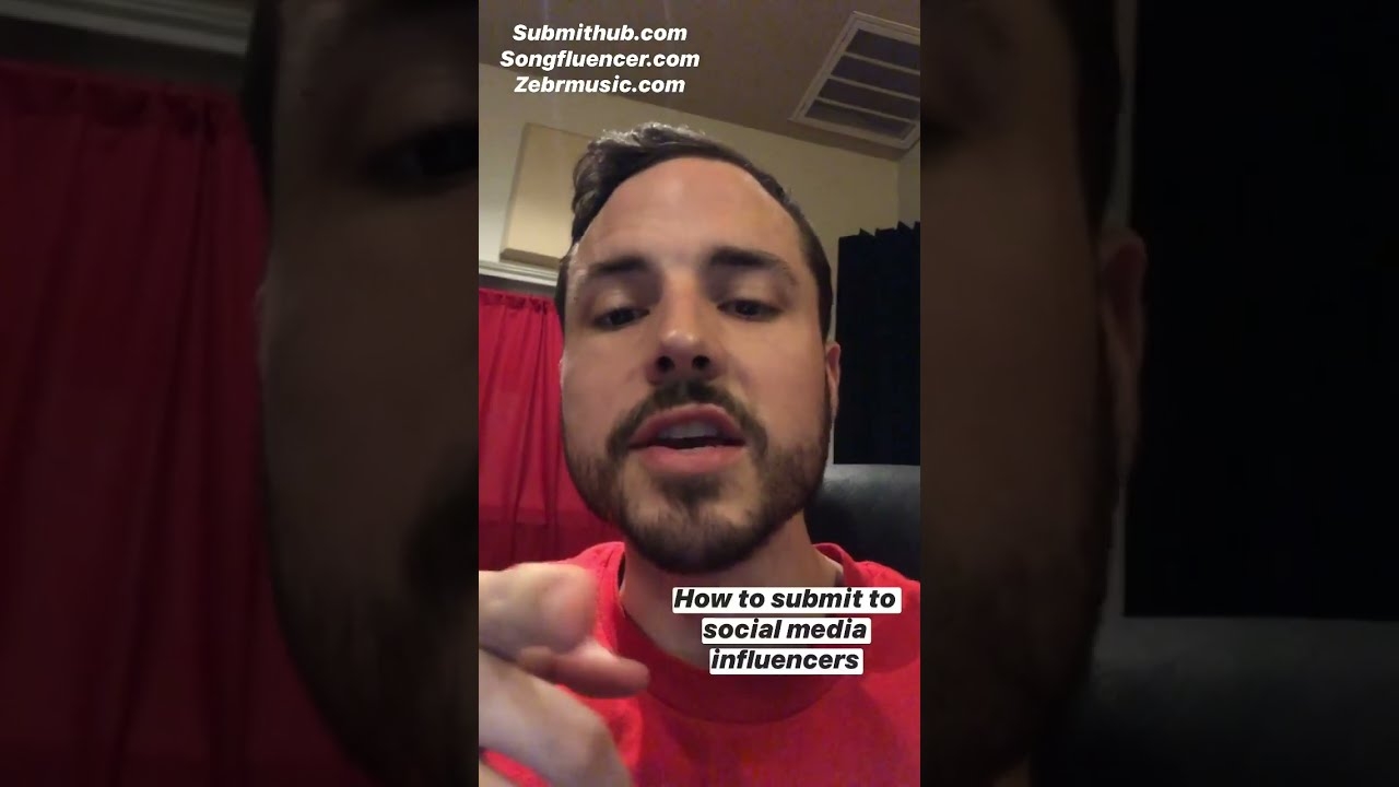 How To Submit Your Music To Social Media Influencers in 15 Seconds #shorts