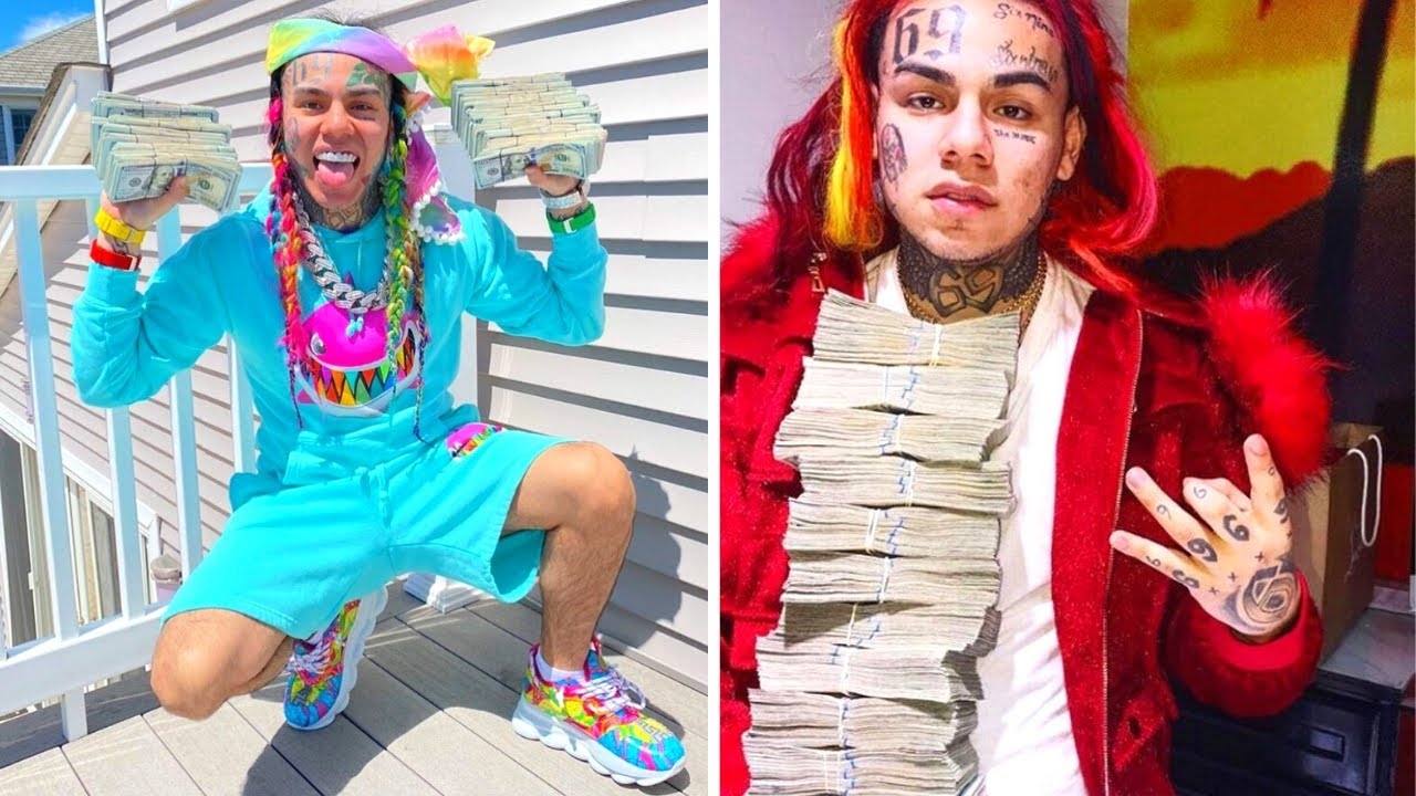 Top 5 Richest Rappers Ever!! (6ix9ine, Drake, Kanye West)