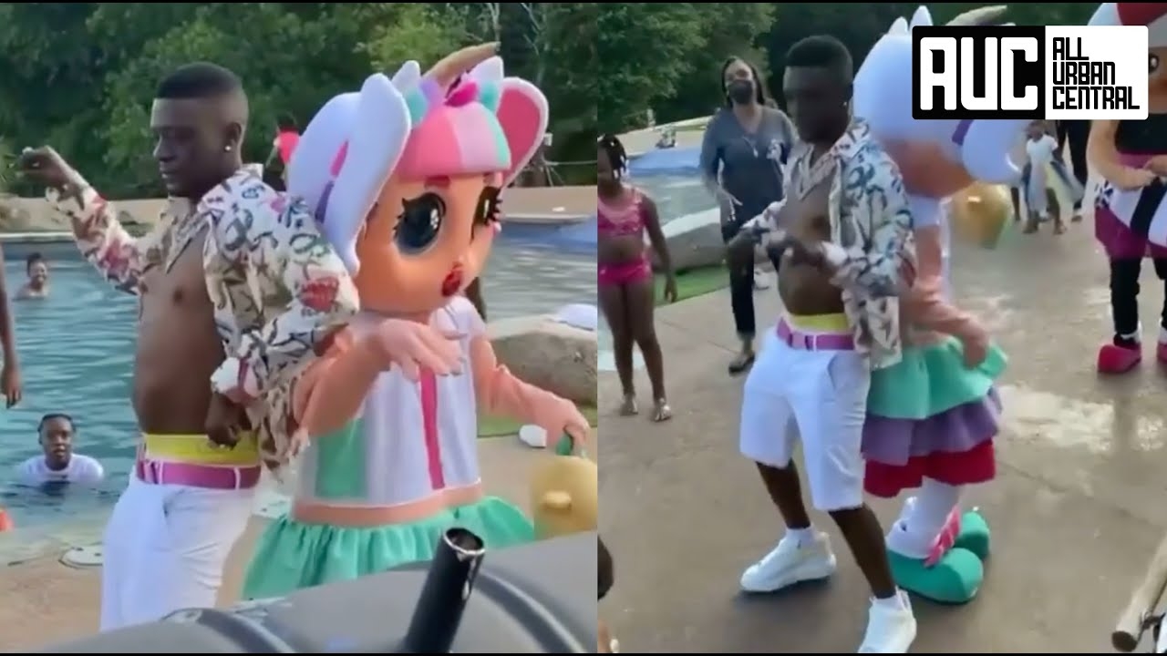 Boosie Turns Up With BRATZ Doll At His Daughters Bday Party