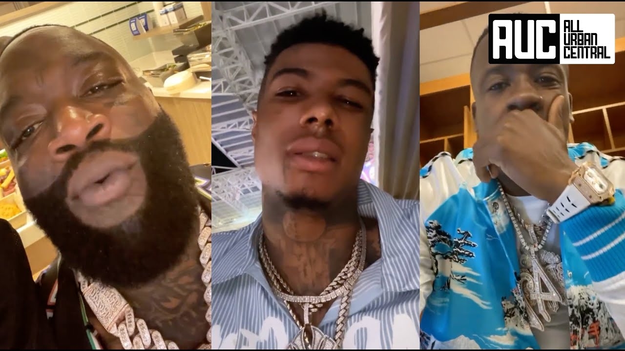 Rappers And Celebs React To Floyd Mayweather Logan Paul Fight Rick Ross Blueface Yo Gotti Akon Gunna