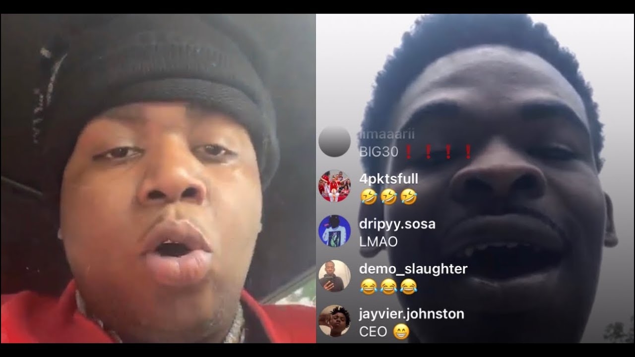 BIG30 Tells Fan To Rob The Plug To Get A Follow Back
