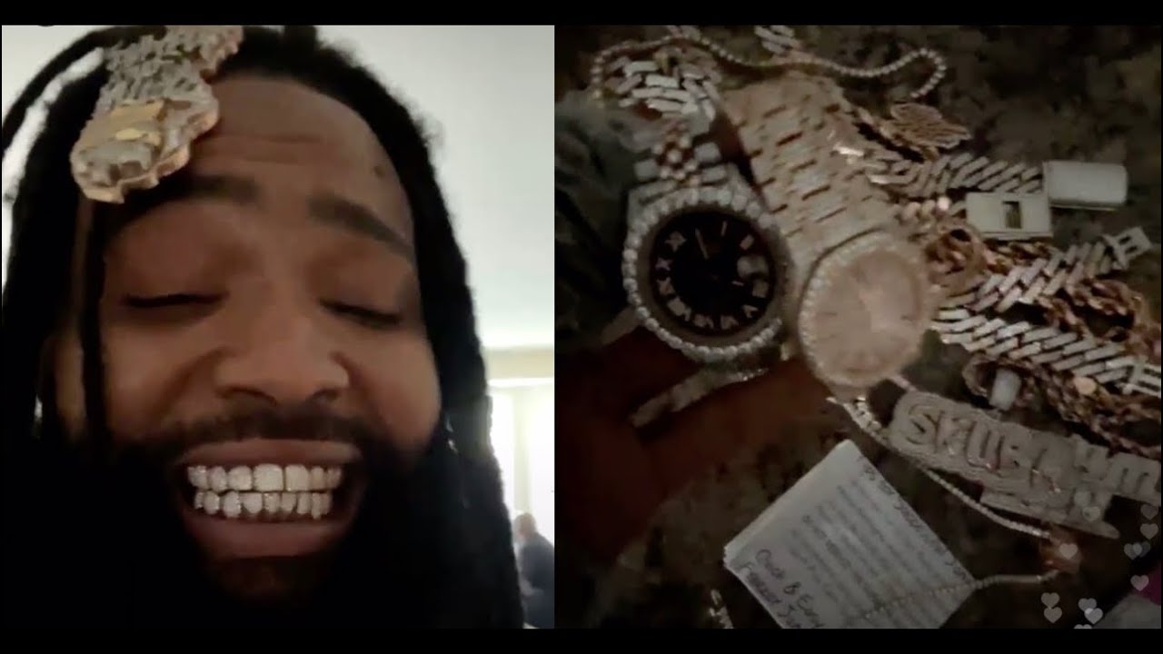 Sada Baby Reacts To Alleged Robbery Rumor By Flexing $500K In Jewelry