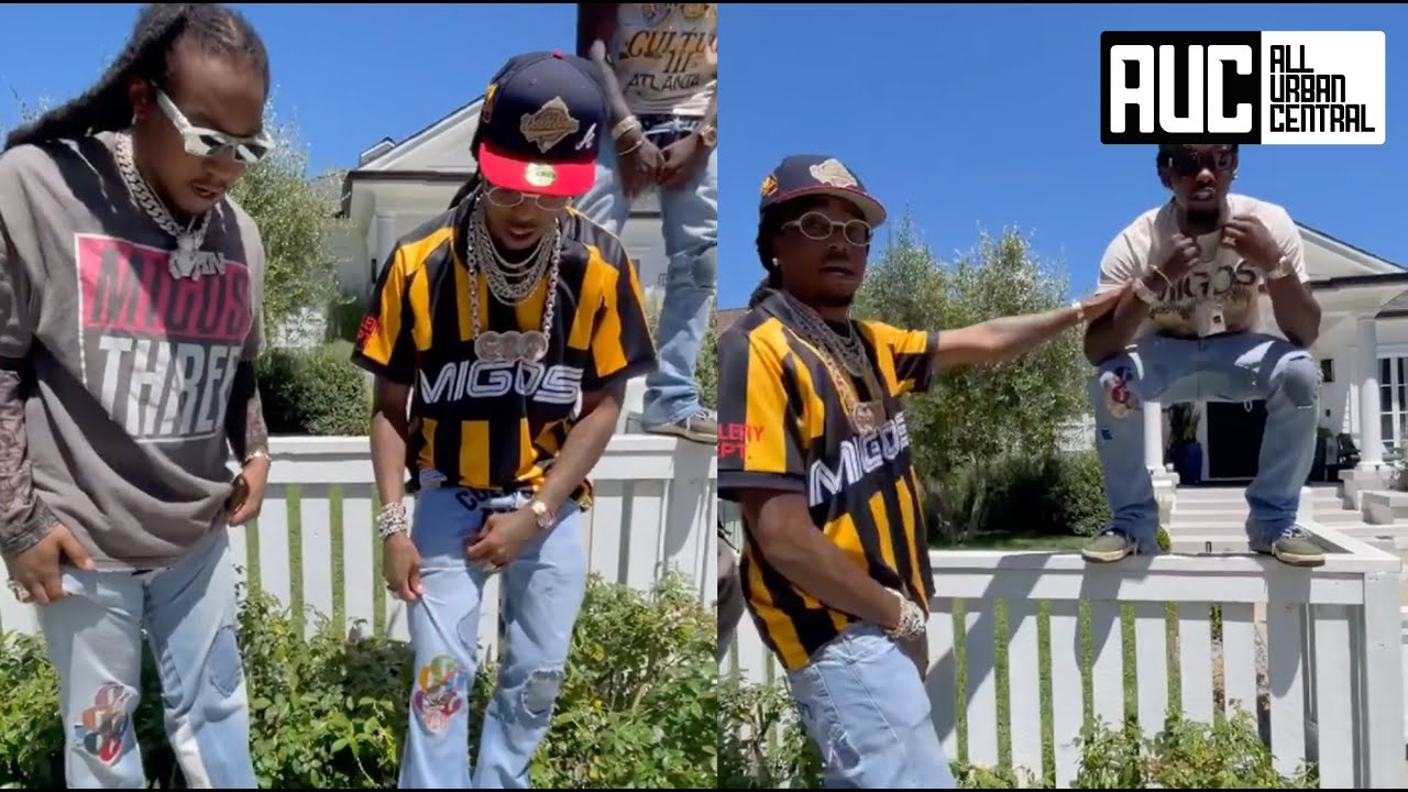 Take Off And Quavo Show Off Their Culture 3 Designer Jeans