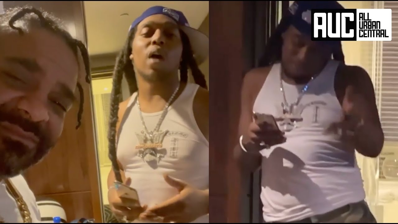 Jim Jones Blesses TakeOff With A Dipset Chain After Spitting Crazy Freestyle For Him