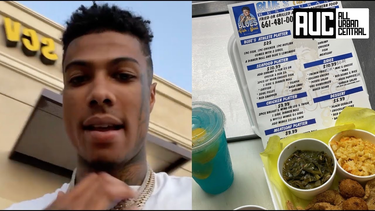 Blueface Follows Nipsey Hussle's Footsteps Opens Up A Fish Market In The Hood