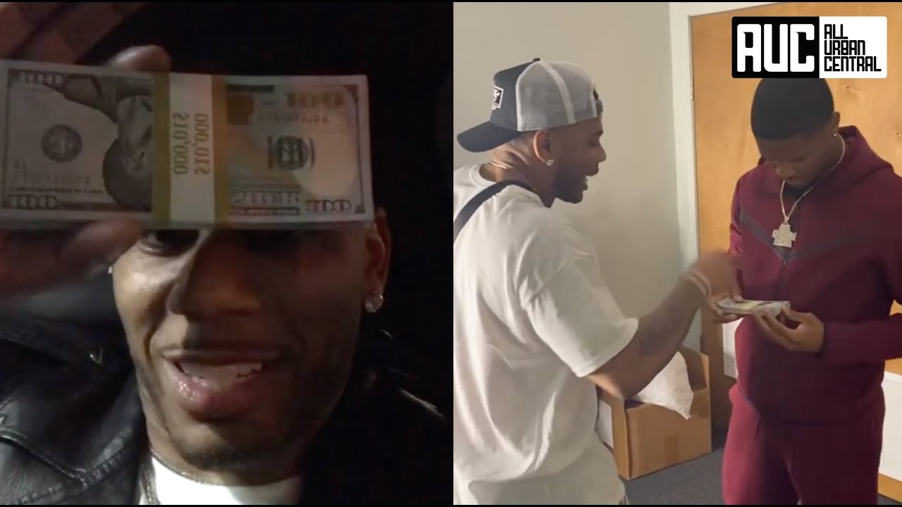 Nelly Swerves His Nephew With Fake Usher Bucks Instead Of Real Money
