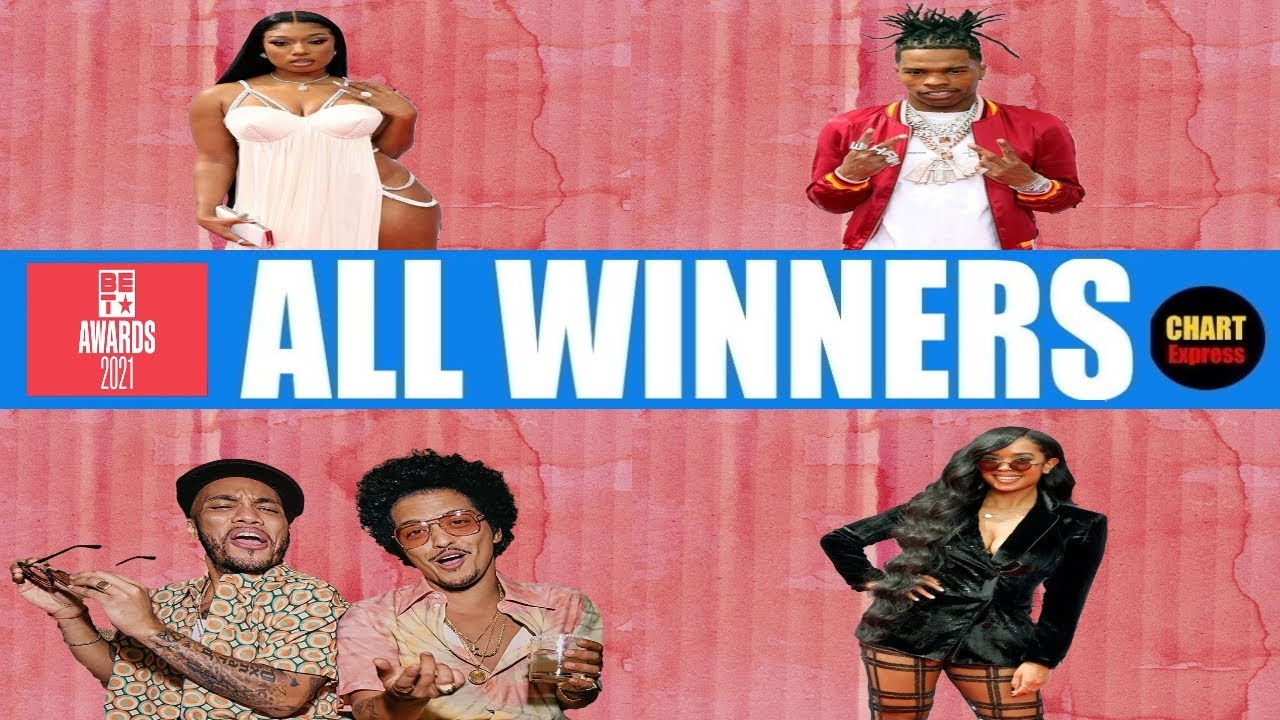 BET★ Awards 2021 - ALL WINNERS (Music) | Black Entertainment Television Awards 2021 | ChartExpress