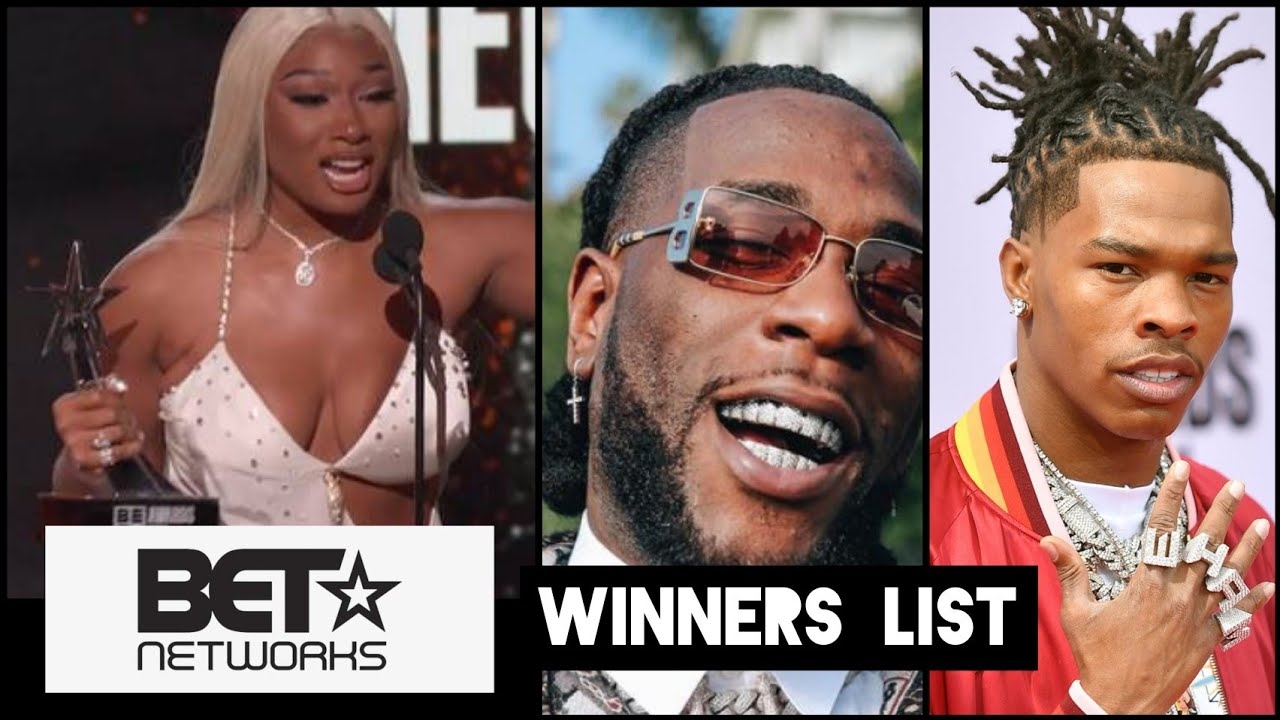 BET Awards winners 2021 | BET Awards 2021 winners list | Meghan Thee Stallion,Lil Baby,Burna Boy,SZA