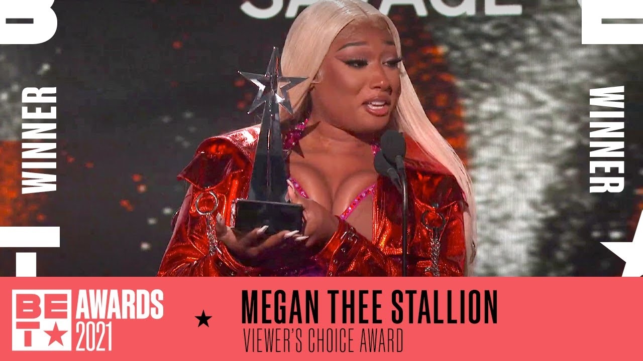 Megan Thee Stallion Wins Viewer’s Choice Award For ‘Savage (Remix) ft. Beyoncé | BET Awards 2021