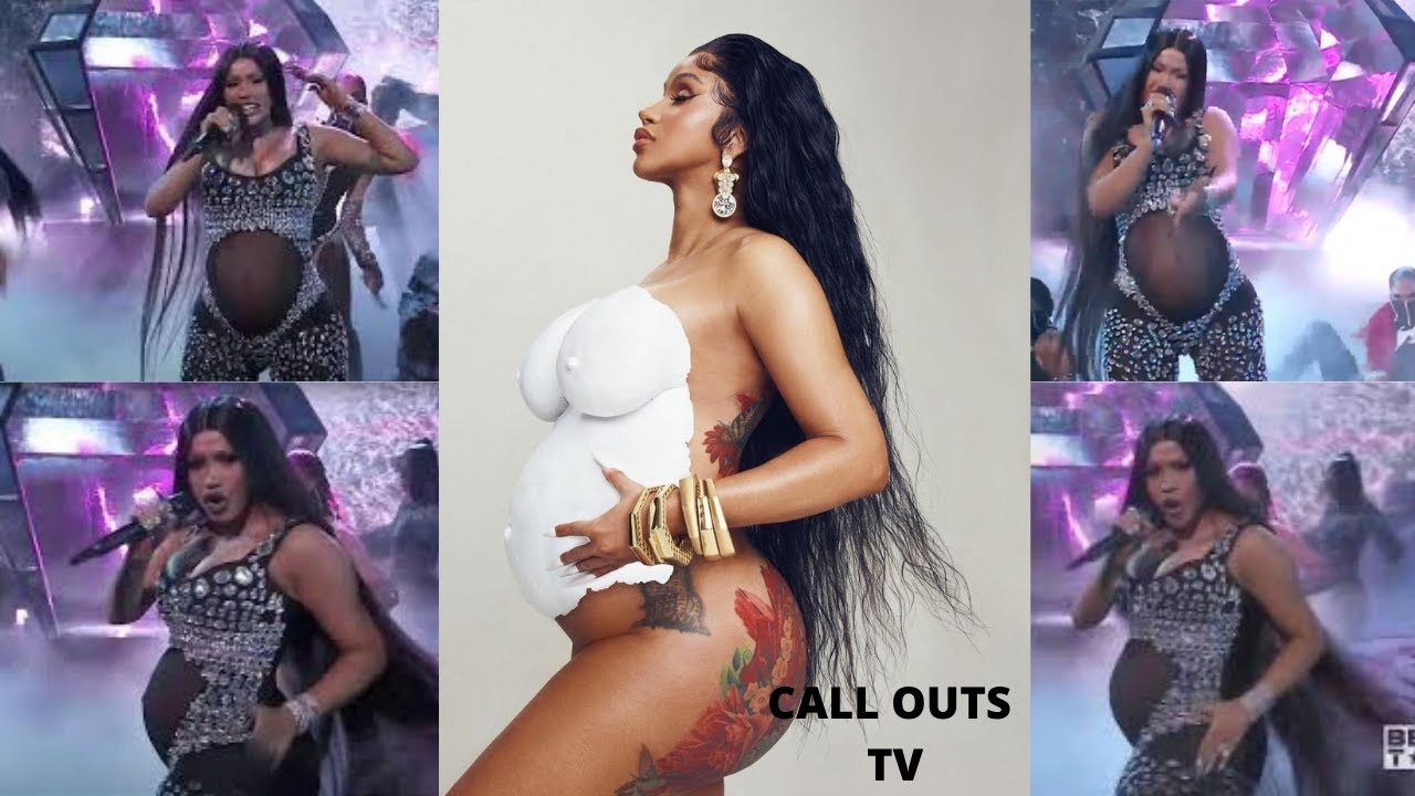 CARDI B REVEALS HER SECOND PREGNANCY AT THE 2021 BET AWARDS