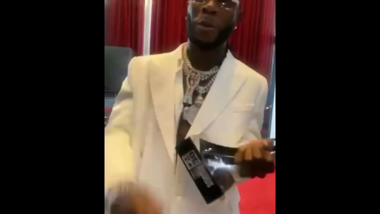 BURNA BOY WINS BEST INTERNATIONAL ACT AT BET AWARDS 2021