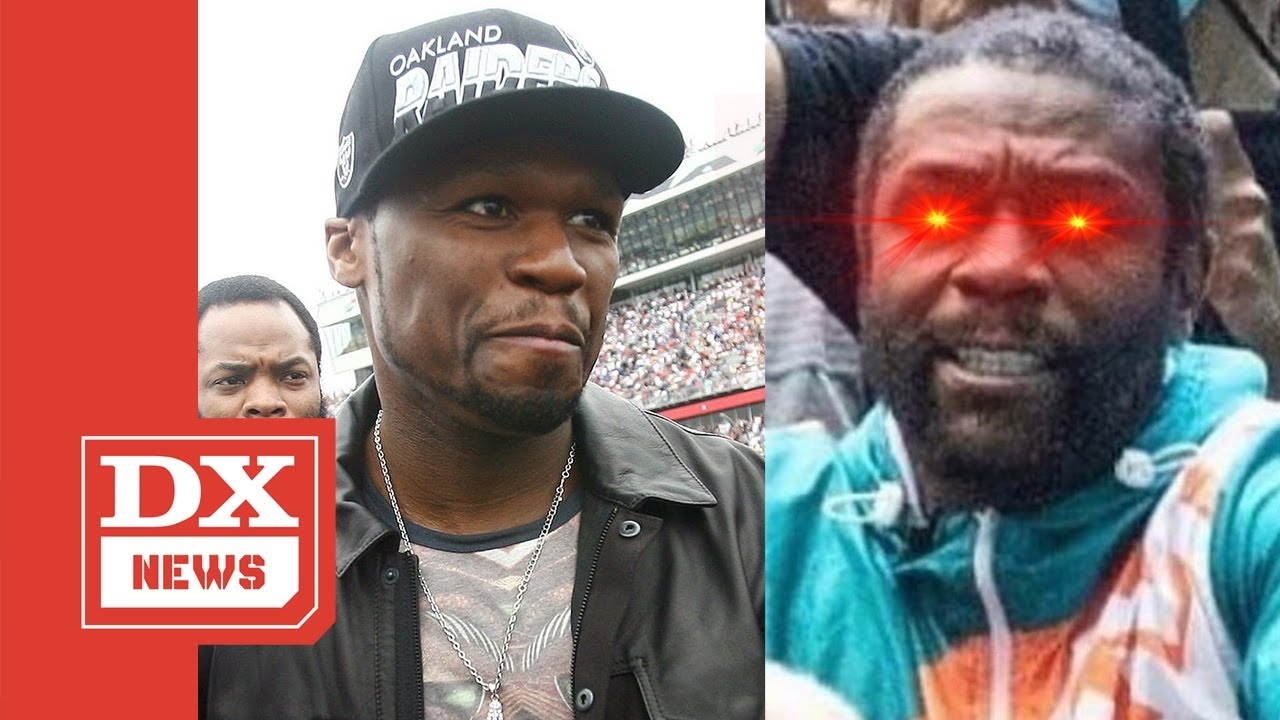 50 Cent Clowns Floyd Mayweather's New Look Following Jake Paul Dustup