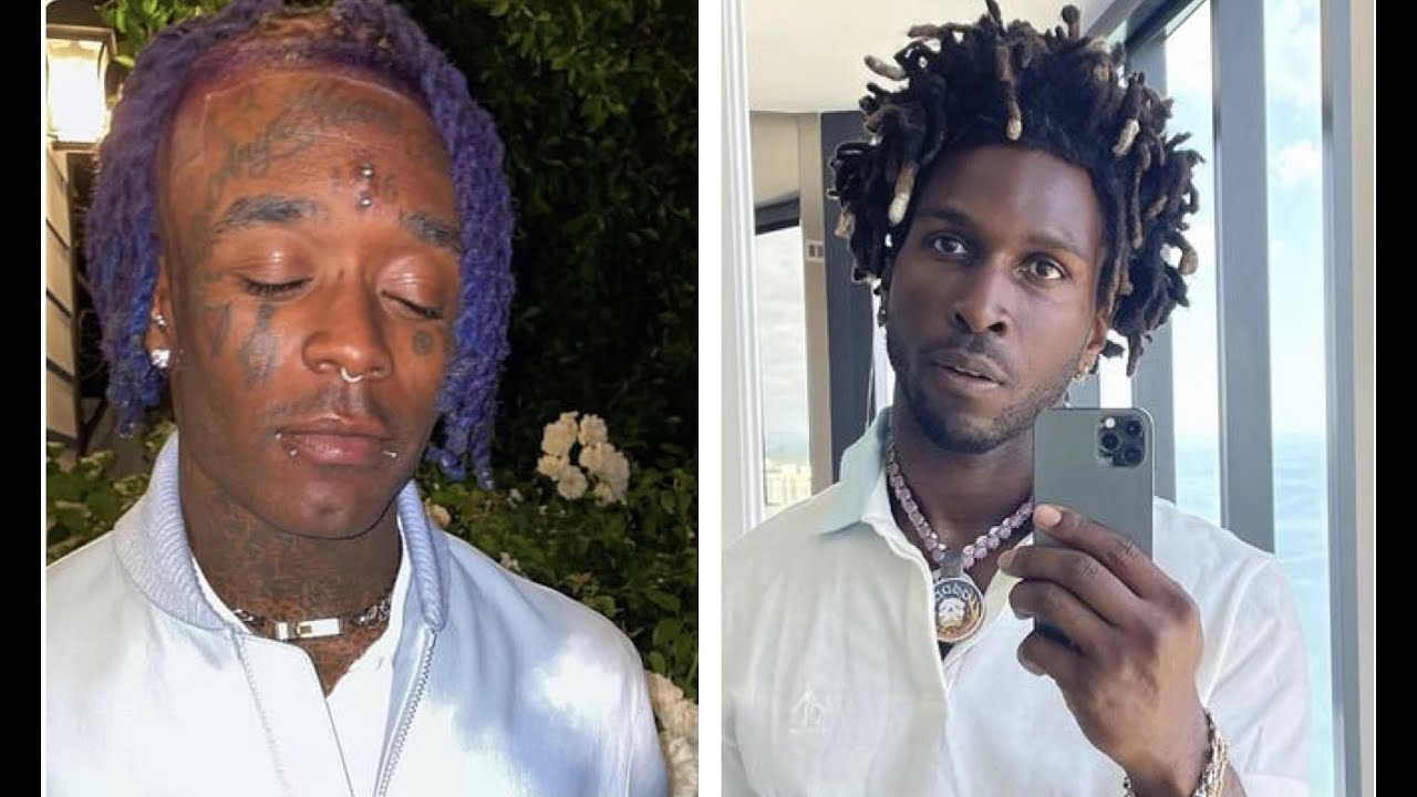 Lil Uzi Vert pulls up on Saint Jhn for kicking it w/ his Old girl Brittany Byrd & flashes the Strap.