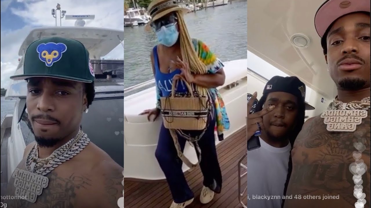 Quavo Takes Mom On Yacht Then Blesses Her With Dior