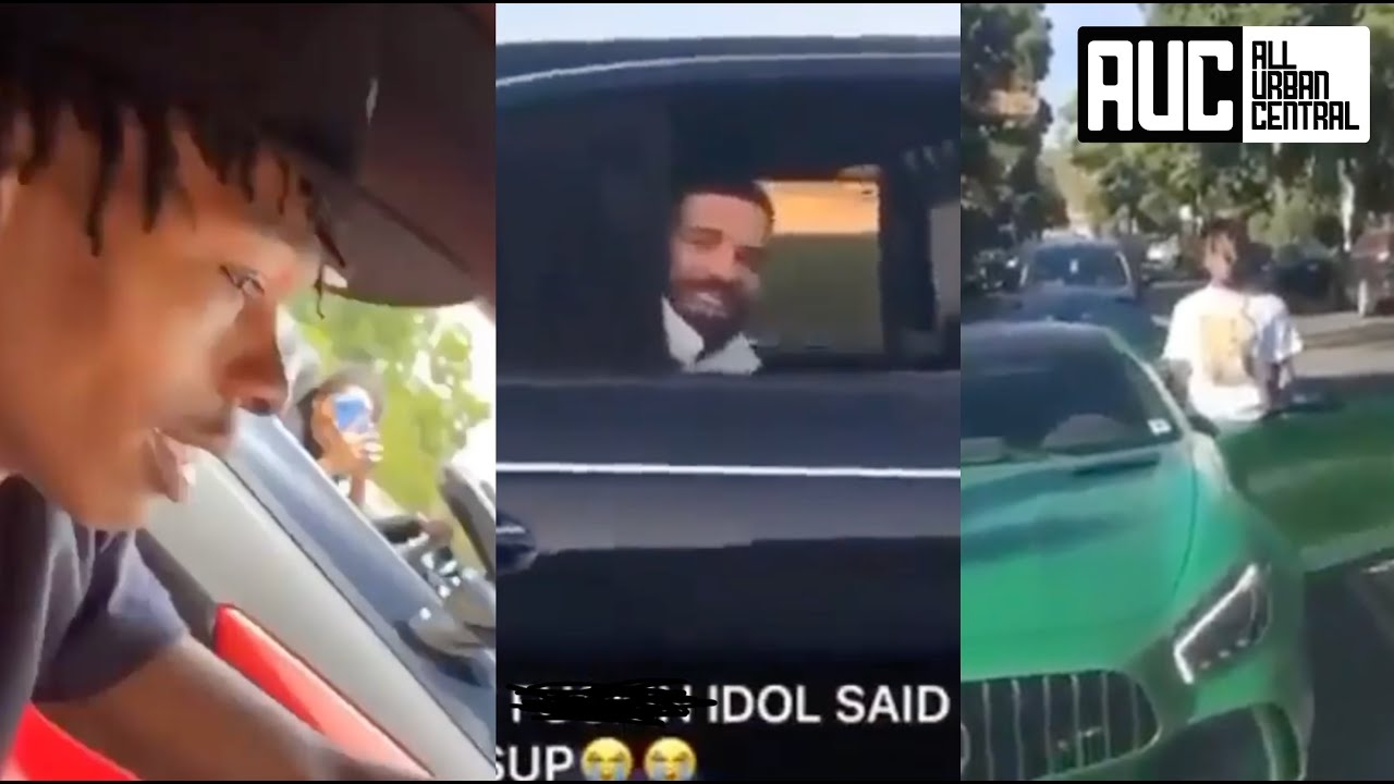 Seeing Random Rappers In Traffic Compilation Drake, Lil Baby, Lil Durk ...