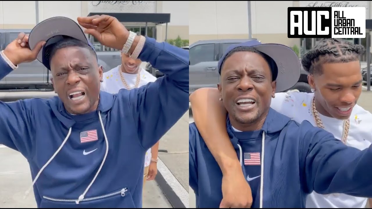 Boosie Goes Crazy After Running Into Lil Baby At ATL Mall