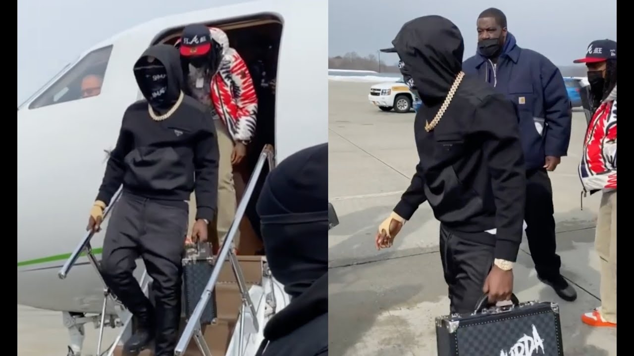 Quavo Picks Up Bobby Shmurda In His Private Jet Welcomes Him Home
