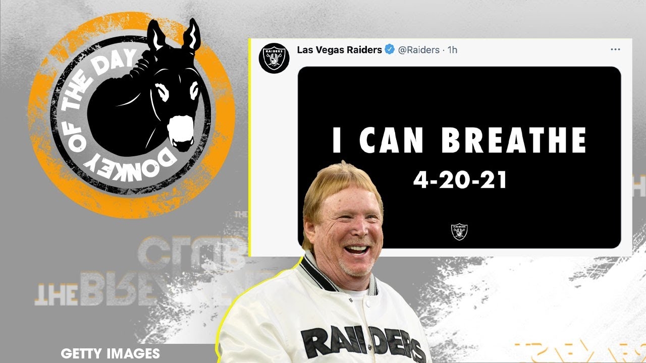Las Vegas Raiders Tweet 'I Can Breathe' After Derek Chauvin Guilty Verdict