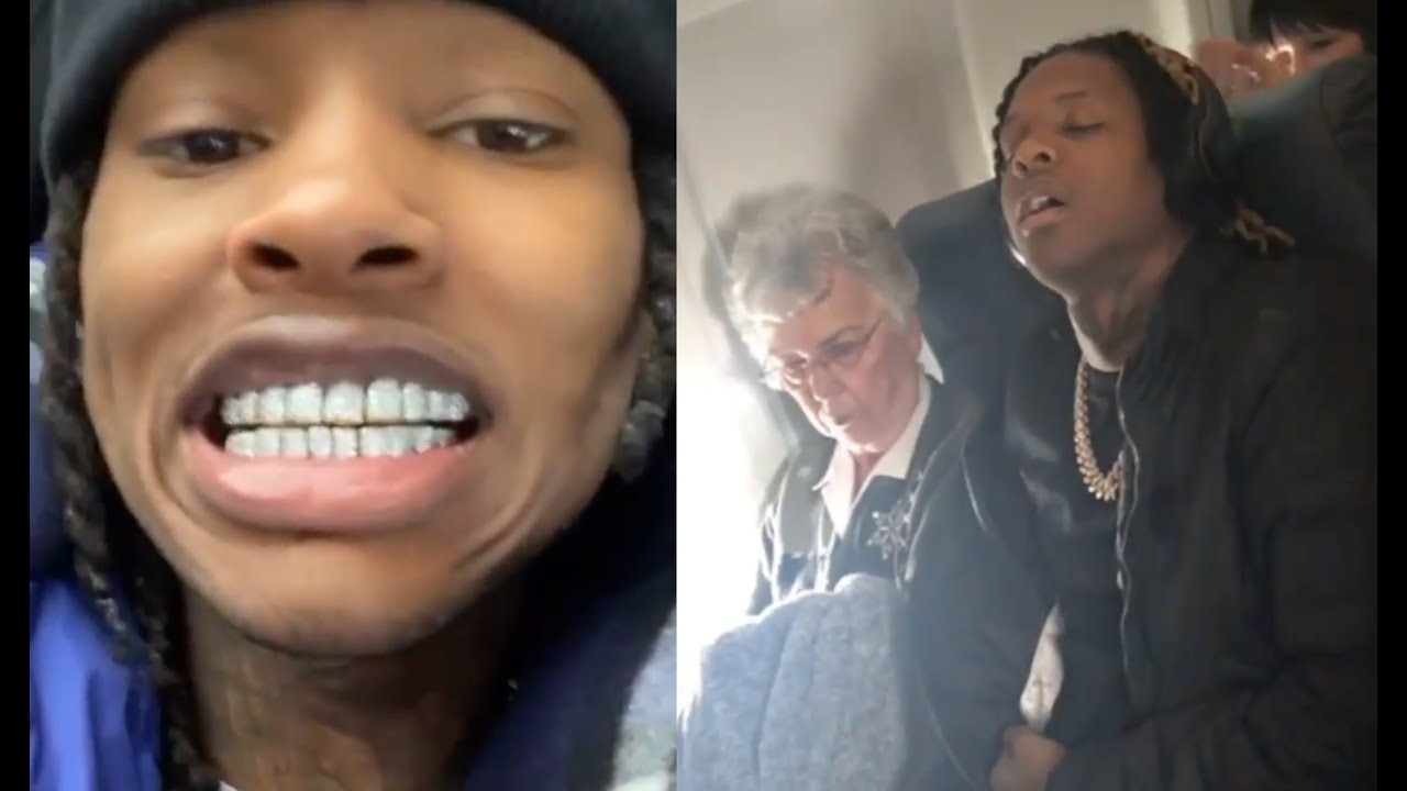 King Von Catches Lil Durk Lackin After Falling Asleep On Old Lady In Airplane