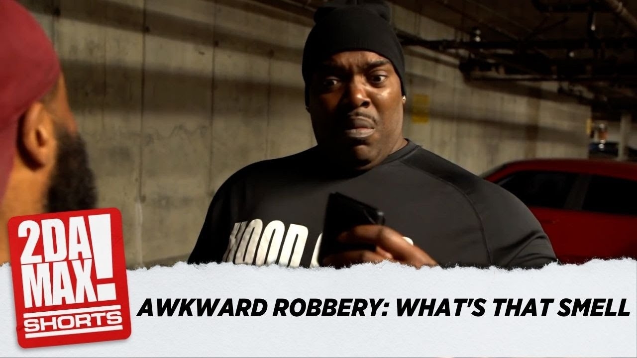 "AWKWARD ROBBERY: WHATS THAT SMELL" | BIGG JAH #shorts