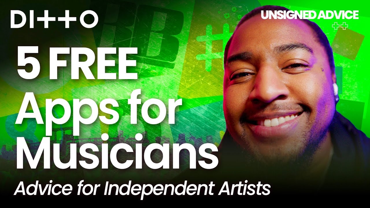 5 FREE Apps for Musicians | Advice for Independent Artists | Ditto Music