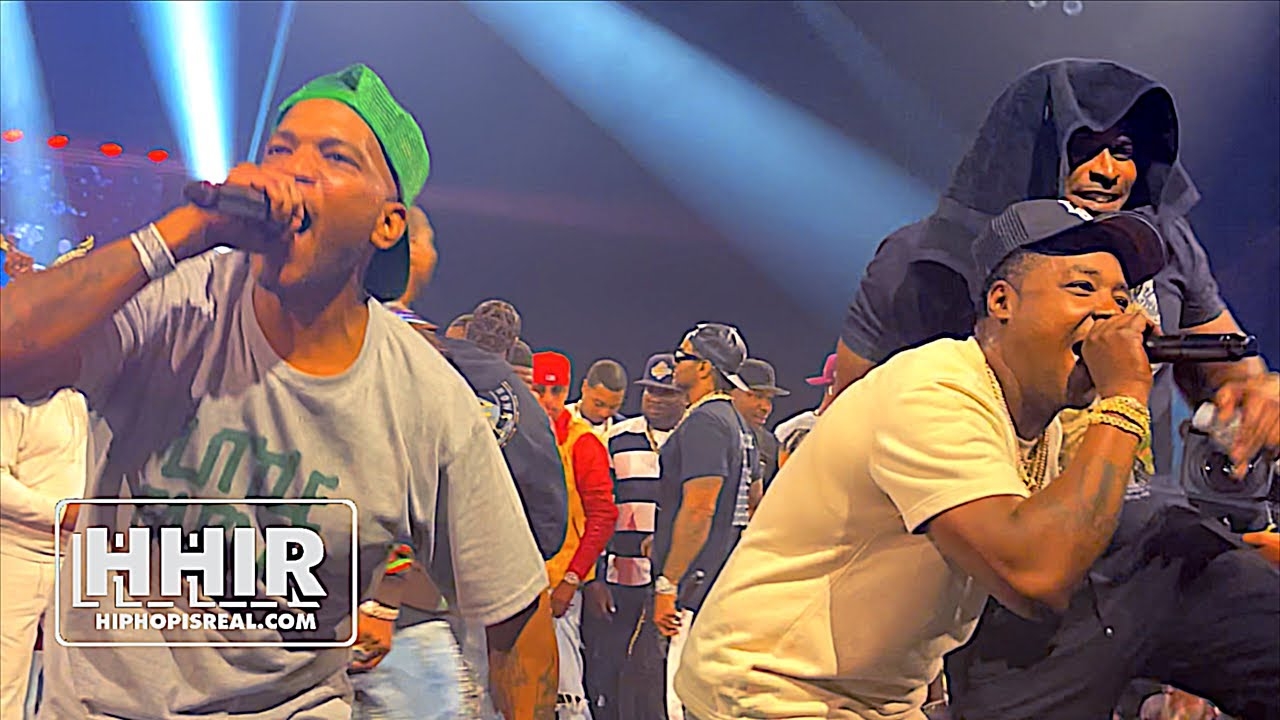 THE LOX VS DIPSET VERZUZ "LOX WILDING OUT" STAGE FOOTAGE