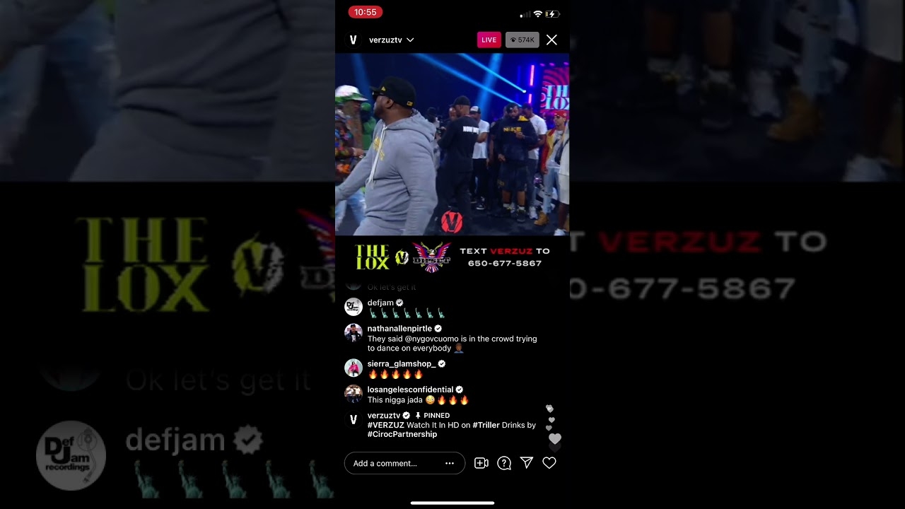 Dipset vs the Lox round 4 almost fight