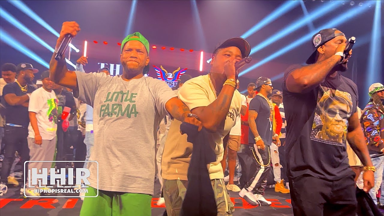 THE LOX VS DIPSET VERZUZ BATTLE STAGE FOOTAGE