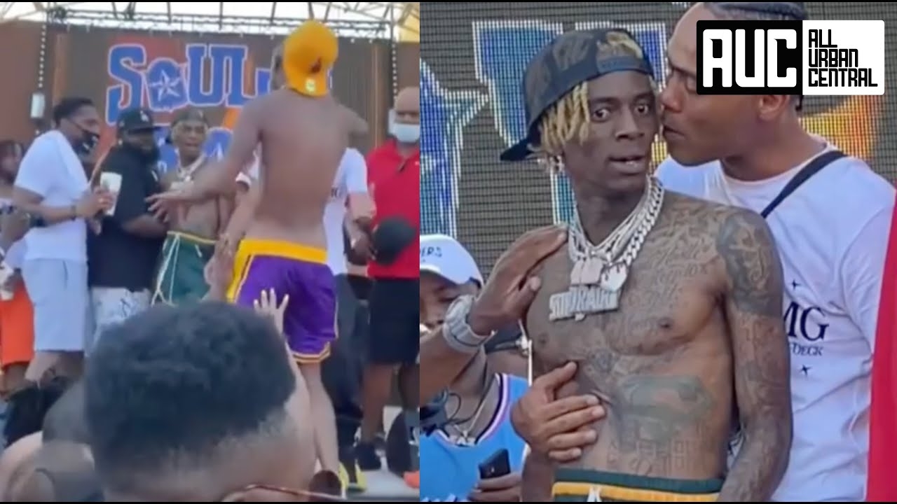 Soulja Boy Almost Puts The Beats On Fan At Concert Until Homie Calms Him Down