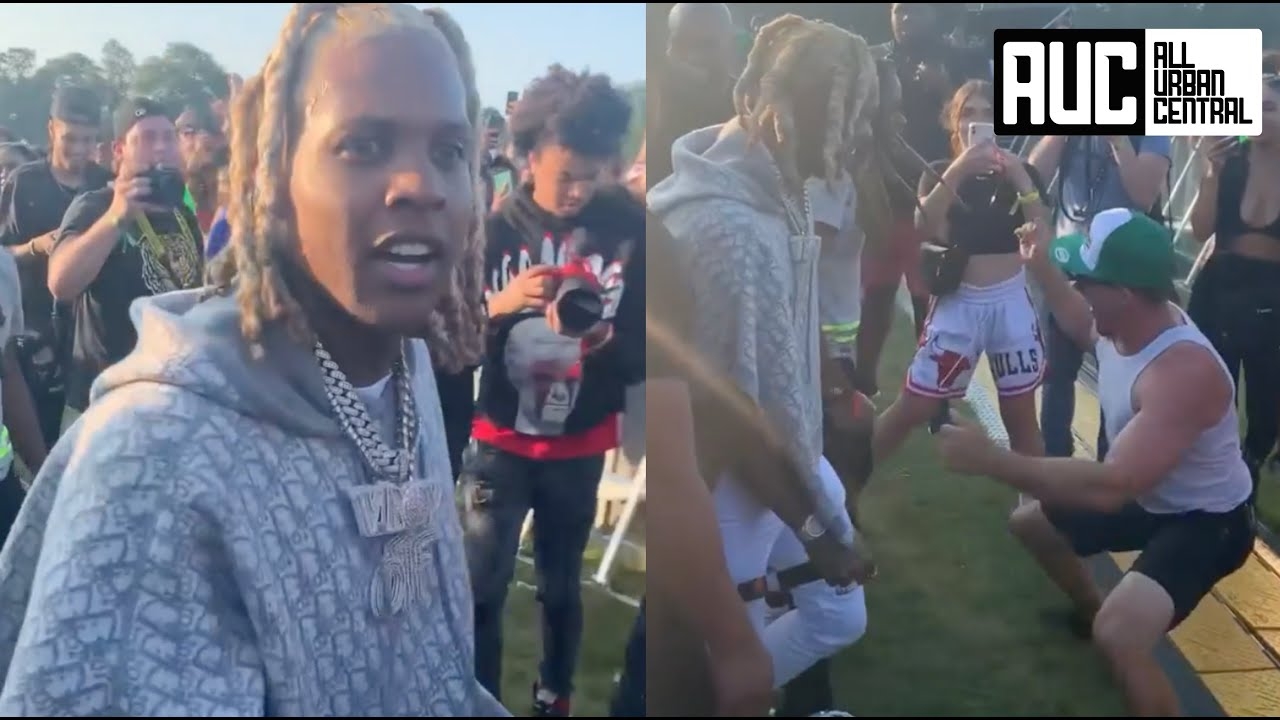 Lil Durk Confused After Dude Starts Twerking For Him At Summer Smash Concert