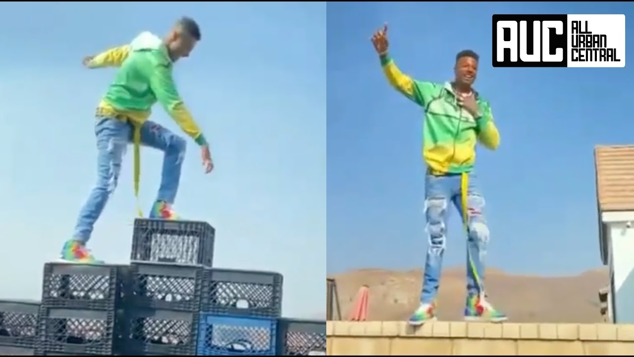 Blueface Does Crate Challenge First Rapper To Not Fall Off