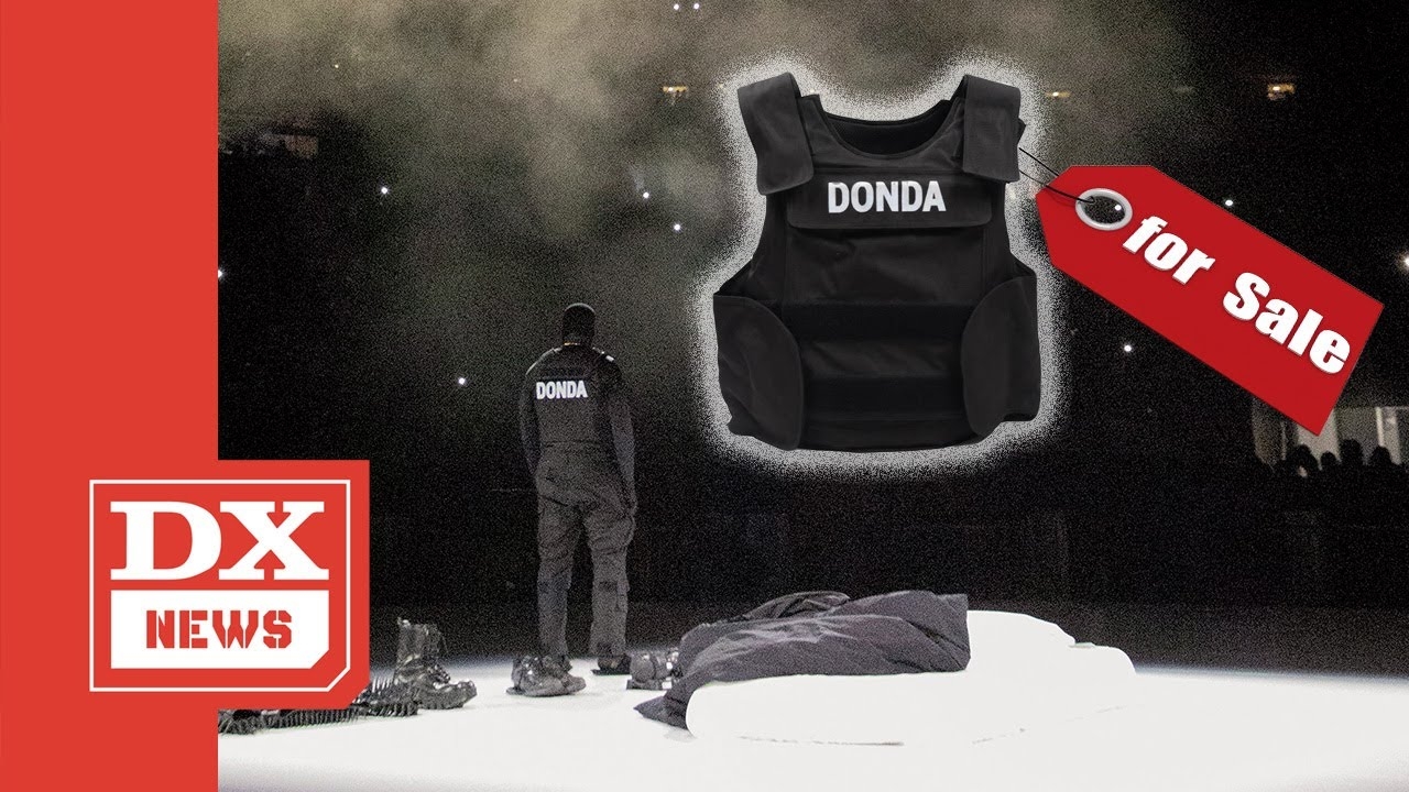Kanye West's Custom DONDA Vest Sold For $20,000 To Fan