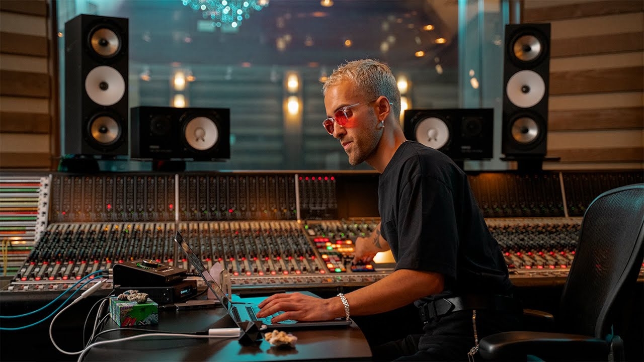 Producing The Weeknd's vocals with Illangelo