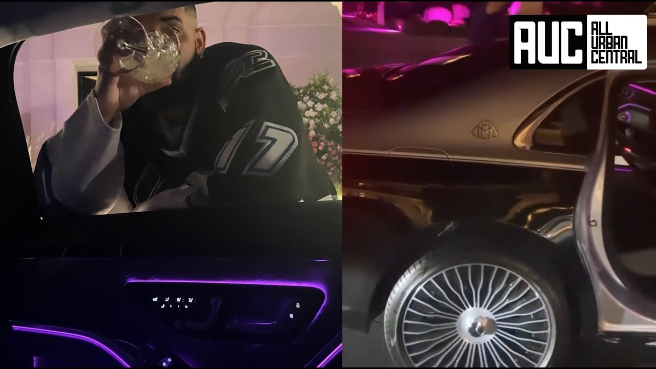 Drake Shows Off His $1M Custom Rag Top Maybach