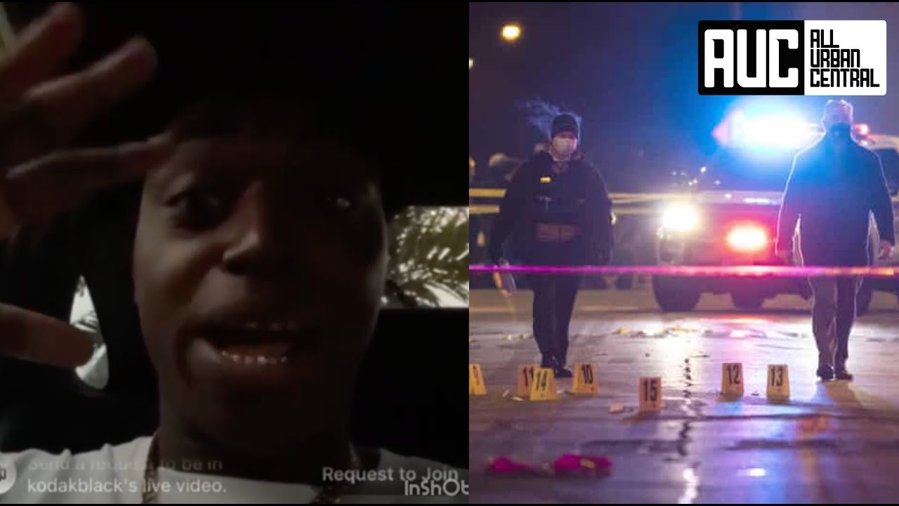 Kodak Black Reacts To Rumors That He Got Shot "I Aint Ever Been Shot At"