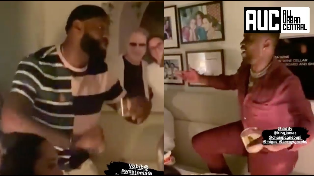 Diddy Runs Into Lebron In Italy Cant Believe He Knows All The Words To Migos Song