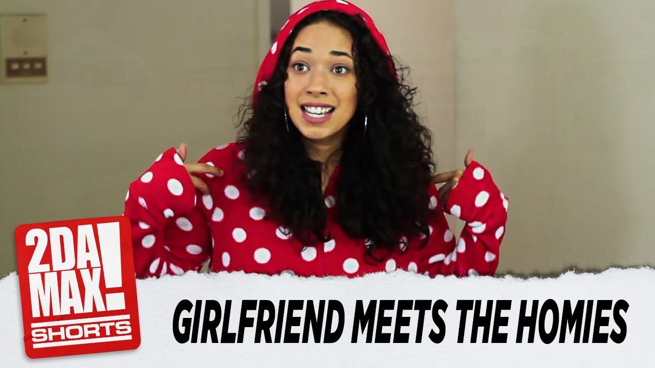 GIRLFRIEND MEETS THE HOMIES | BIGG JAH #shorts