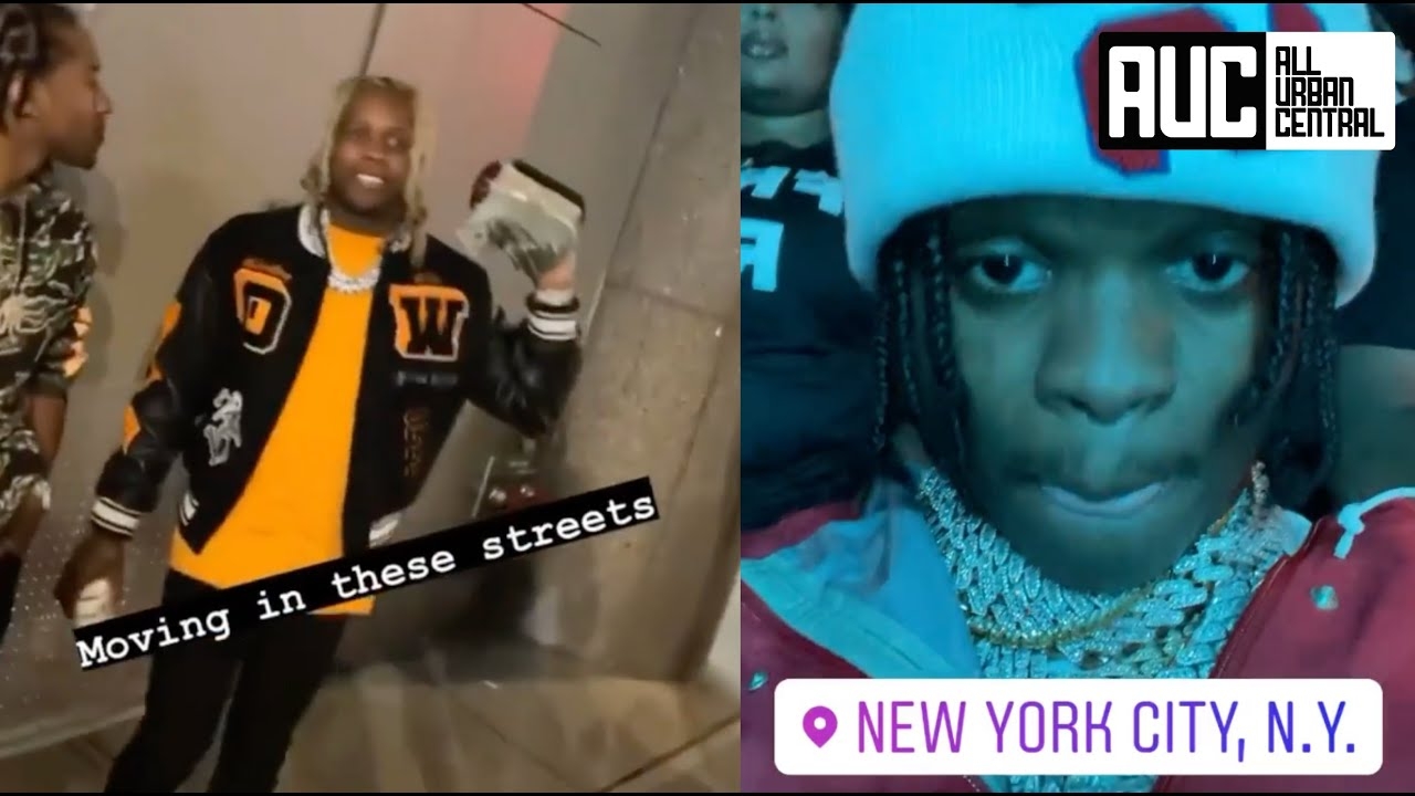 Lil Durk 42 Dugg In The Trenches Of New York With Lil Meech BMF