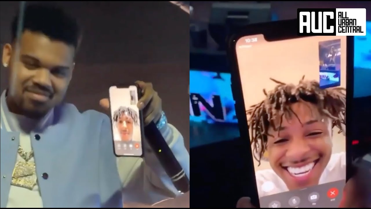 NBA YoungBoy Performs With Quando Rondo From FaceTime At NoCap Concert