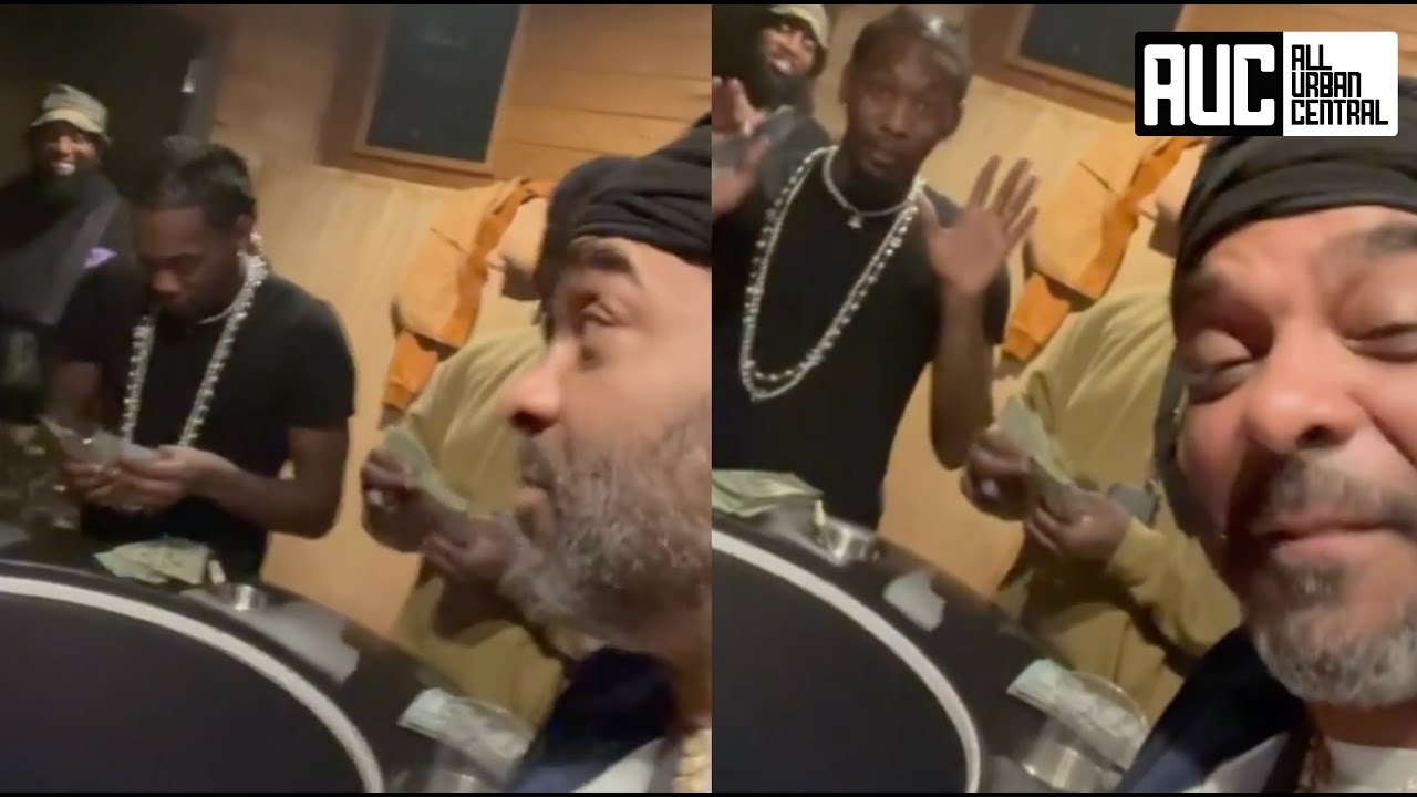 Cardi B Keep Calling Offset Phone While He Shooting Dice With Jim Jones In New York