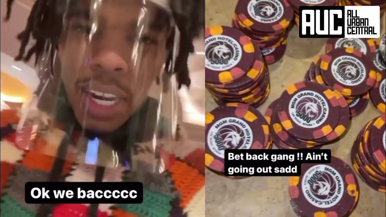 Lil Baby Goes Back To The Casino He Lost All His Money In To Try Again